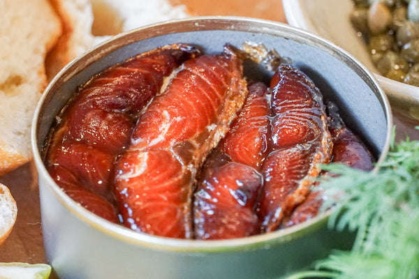Tinned Smoked Sockeye Salmon - Direct