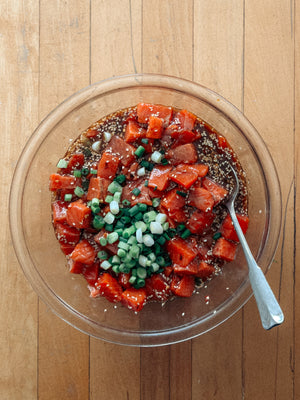Sockeye Salmon Poke Bowls